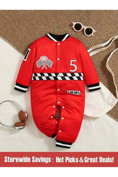Sheya Jumpsuit, red
