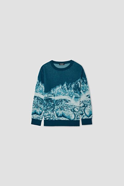 NBT JEANS Pulover cu model pentru băiat