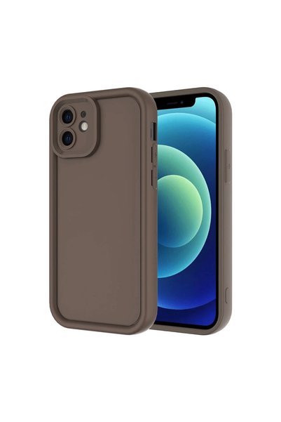 Generic Apple iPhone 11 Case Viera Silicone - Brown