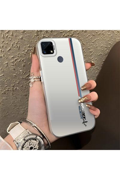 CHICASELUX حافظة متوافقة مع Realme C15/C25/C25S على طراز سباق السرعة، شريط عم...