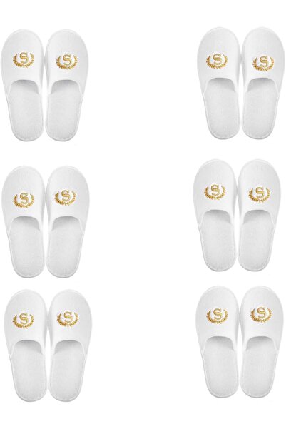 urevo Non-slip disposable spa sandals, eco-friendly indoor sandals for bathro...
