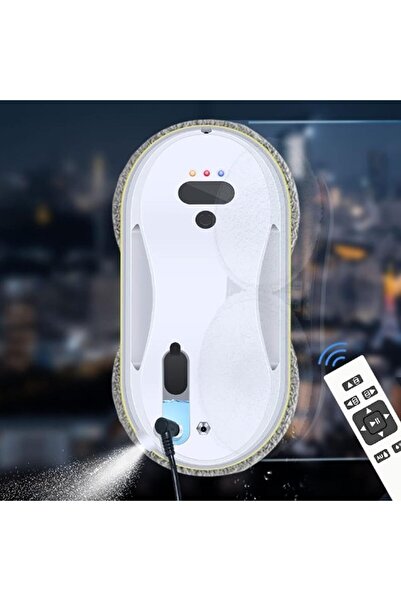Mmctech Cam Silme Temizleme Robotu Uzaktan Kumandalı Su Püskürtmeli