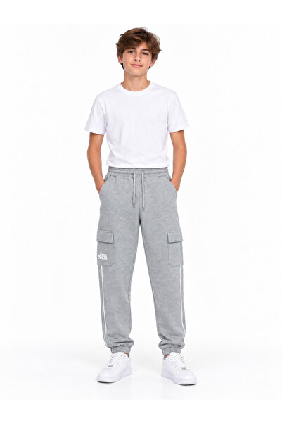 Mışıl Kids 22409-26 Cargo jogger pantalone za dečake, 2 niti, neizdignute pru...