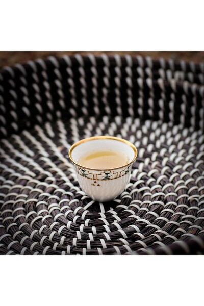 SQUALO Set of 12 Cups Palm of Authenticity