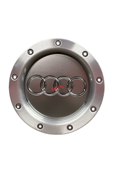 Asparts - Audi A4 S4 1999 - 2008 Jant Göbek Arması Kapağı (Gri Renk) 8D060116...