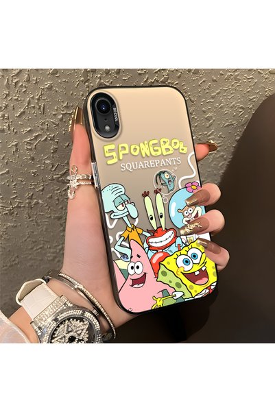 CHICASELUX حافظة كرتونية متوافقة مع هاتف iPhone XR، مجموعة شخصيات تحت الماء، ...