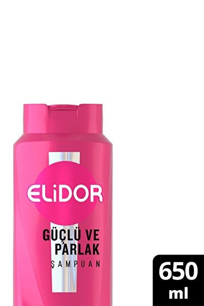 Elidor Güçlü ve Parlak Saç Bakım Şampuanı 650 ml