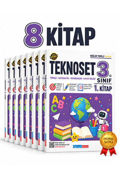 Salan Okul RESMİ VE ORİJİNAL SATICI 3. SINIF TEKNOSET EĞİTİM SETİ