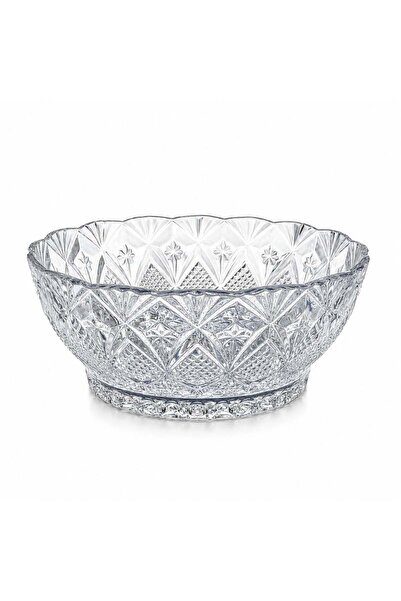 JML Bol din Sticla 23.5x10cm, Model Cristal Floral