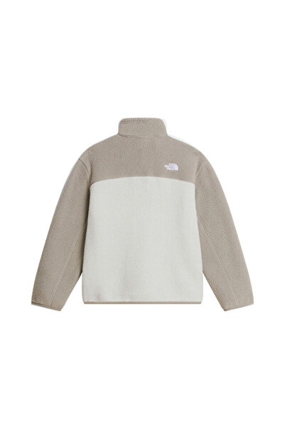 THE NORTH FACE TEEN YUMIORI 1/4 ZIP JACKET Çocuk Outdoor Çeyrek Fermuarlı Polar Üst NF0A8J61P481 Gri
