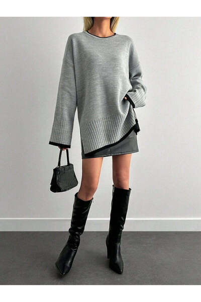 Sheya Sweater, grey - One size