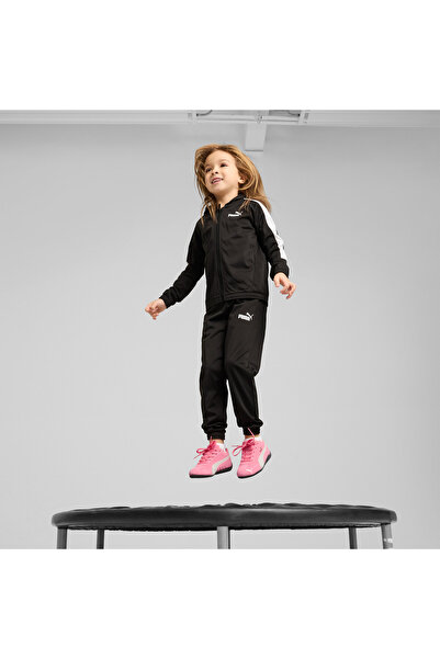 Puma Essentials No 1 Logo Çocuk Siyah Eşofman Altı