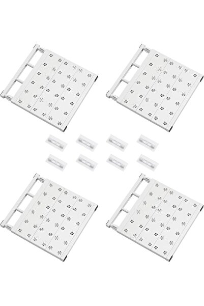 U-HOOME U HOOME Expandable Closet Shelf Organizer Divider No Drill Heavy Duty...