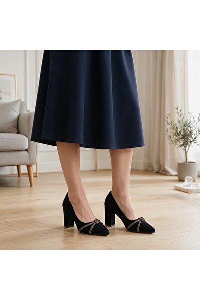 OEM Elegant women's high heel shoes, office shoes, versatile, with decorative...