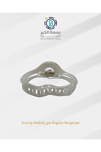 VOGKING مشبك شعر بمزلاج للسيدات اكسسوار شعر عملي وأنيق حجم كبير قطعة واحدة