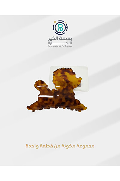 VOGKING مشبك شعر بمزلاج للسيدات اكسسوار شعر عملي وأنيق بشكل حيوانات قطعة واحدة