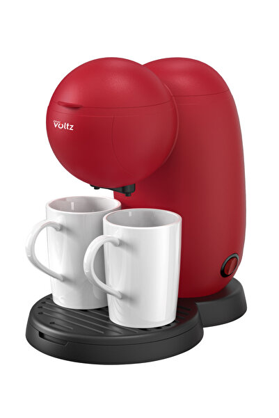 Oliver Voltz Electric coffee maker, 2 ceramic cups included, 450W, 300ml, Oli...
