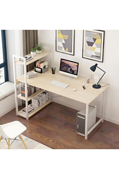 AZZHAAR 100x55x110cm Home Office Writing Computer Desk Modern Simple Study Ta...