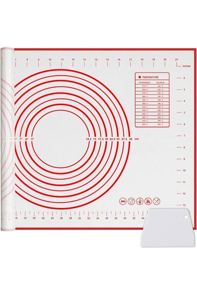 GENERAL Castofe Silicone Baking and Kneading Mat, 40.6cm X 61cm, Cooking Mat,...