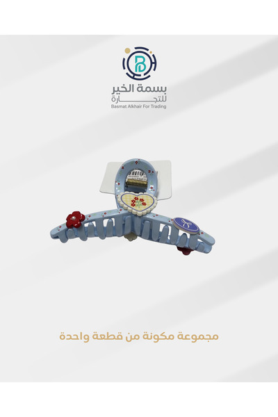 VOGKING مشبك شعر بمزلاج للسيدات اكسسوار شعر عملي وأنيق حجم كبير قطعة واحدة
