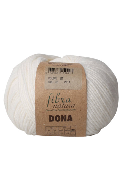 Fibra Natura Donna %100 Superwash Extra Fine Merino Yün El Örgü İpi 50 gr 115...