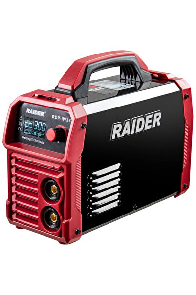 RAIDER Инверторен заваръчен апарат RDP-IW37, 300А, Червен