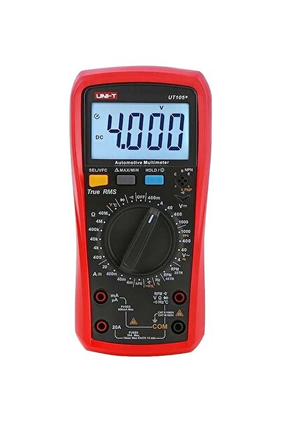 unı-t UT105+ Dijital Otomotiv Multimetre Ölçü Aleti