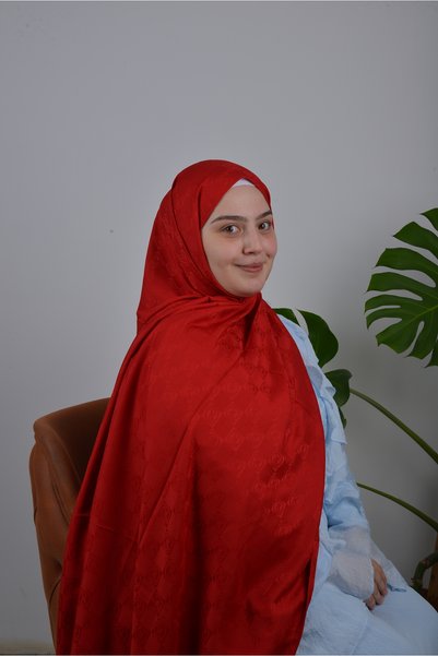 Velvet Desenli Şal