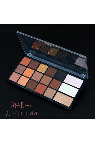 Moda Beauty وهج الظلال والإشراقة – Radiant Shadow & Highlight Palette