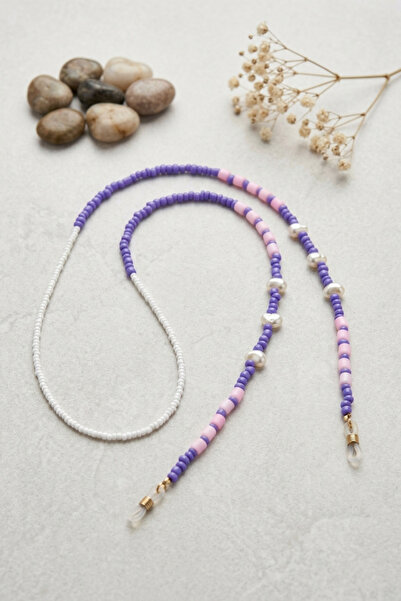 PETEK AKSESUAR Handmade Bead Fimo Glasses Chain