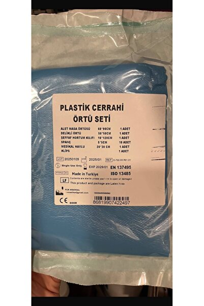 PLASTİK CERRAHİ ÖRTÜ SETİ/ 100 ADET