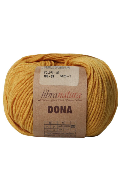 Fibra Natura Donna 100% Superwash Extra Fine Merino Wool Hand Knitting Yarn 5...