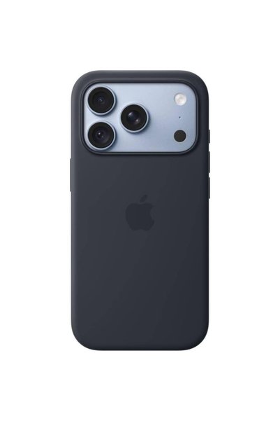 Apple iPhone 18 Pro Max Silicone Case with MagSafe - Navy Blue