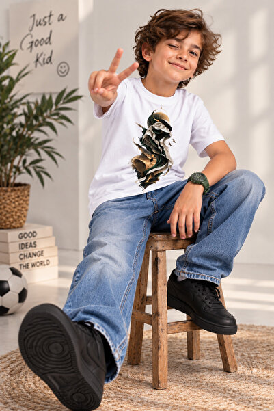 Rabona Fashion Tricou grafic pentru copii Sufletul deșertului saudit