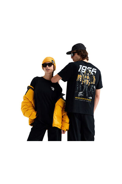 THE NORTH FACE تي شيرت U 60TH ANNIVERSARY 1 RELAXED SS للجنسين للاستخدام الخا...