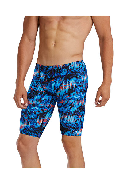 TYR Men's Jammer Training Swimsuit Seismo Durafast Lite