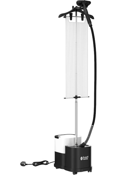 RUSSELL HOBBS GS102 Aura Steam Garment Steamer - 2200W Professional Steamer w...
