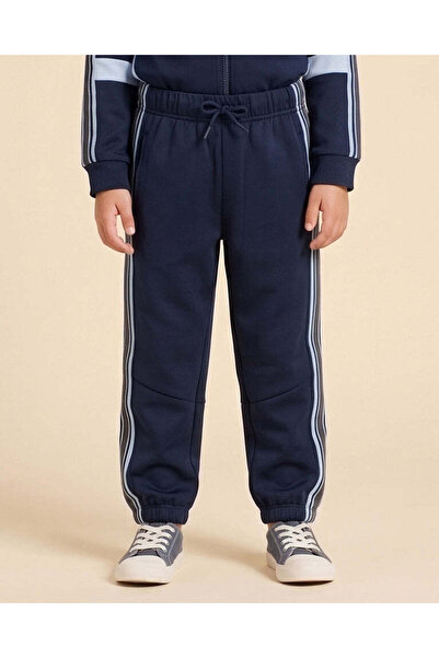 REDTAG Bpys Navy Scuba Side Tape Track Pant