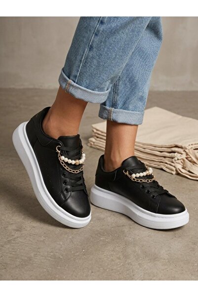 MÜJERİL'S Croos Windy Women's Casual Sneaker Shoes High-Sole Sports Shoes Lac...