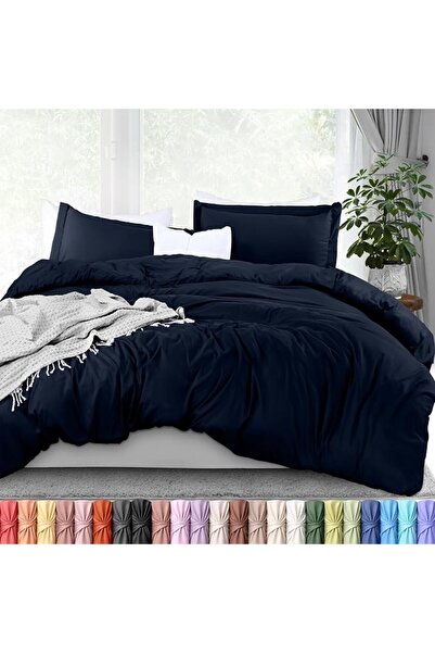 Utopia Bedding طقم غطاء لحاف مقاس كينج - غطاء لحاف واحد مع 2 غطاء وسادة - 3 ق...