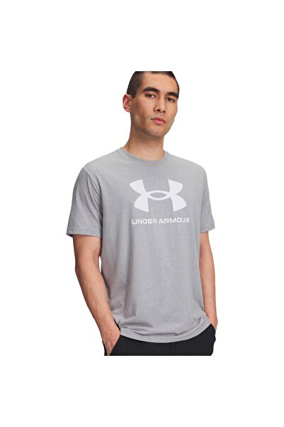 Under Armour ΑΝΑΒΑΘΜΙΣΗ ΛΟΓΟΤΥΠΟΥ SPORTSTYLE SS 1382911-037 Γκρι