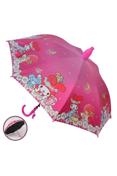 Noname Children's umbrella My Melody pink with floral print