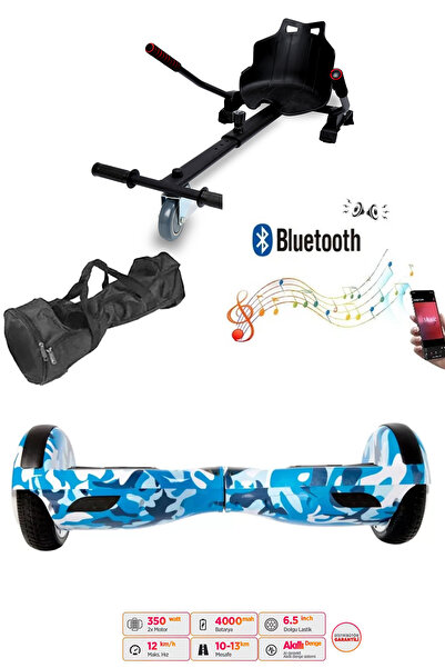 CityMate Elektrikli Kaykay Scooter Hoverboard Akıllı Denge 6.5 Inch + Hover K...
