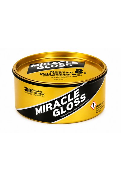 Miracle Gloss شمع (ألياف زجاجية) # مادة تحرير القوالب 8 ماكسيمايلد، تركيبة لس...
