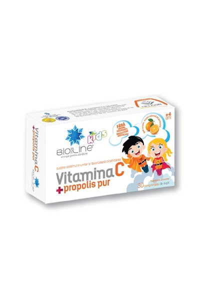 BioSunLine Vitamina C cu Propolis Pur copii