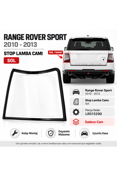 DBR OTOMOTİV Range Rover Sport Stop Lamba Camı Sol 2010-2013 Model