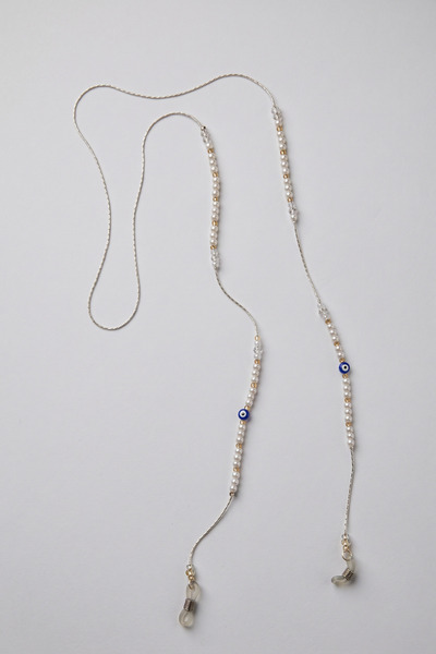 PETEK AKSESUAR Nazar Pearl Eye Glasses Chain