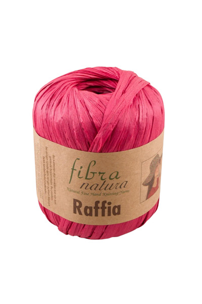 Fibra Natura خيوط رافيا 100% فيسكوز - 40 جرام 90 متر خيوط حياكة متوسطة السماك...