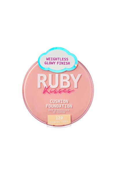 Ruby Kisses Συμπαγές Φον ντε τεν σε μορφή κουμπιού, Κλασικό Ιβουάρ, 15 γρ.