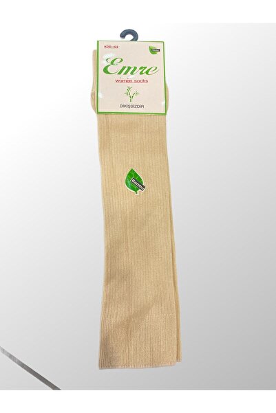 Generic Brand Seamless Soft Heel Bamboo Girls' Knee-High Socks (8-12 Years)